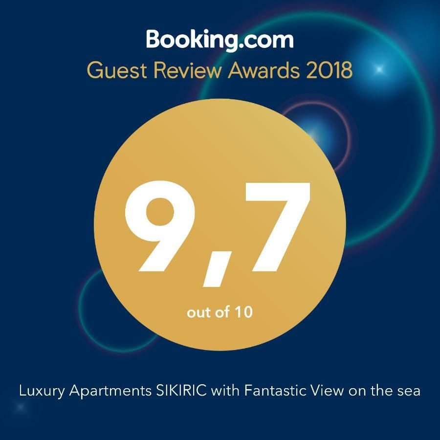 Luxury Apartments Sikiric_2 With Fantastic View On The Sea Bibinje Exteriér fotografie